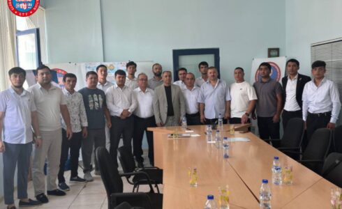 The meeting and a press conference of the Taekwon-do GTF Uzbekistan