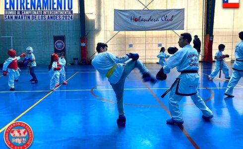 TRAINING IN CHILE ROAD TO 2024 ARGENTINA INTERCONTINENTAL CHAMPIONSHIP