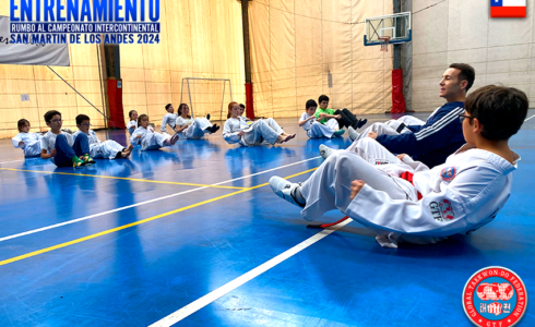TRAINING IN CHILE ROAD TO 2024 ARGENTINA INTERCONTINENTAL CHAMPIONSHIP